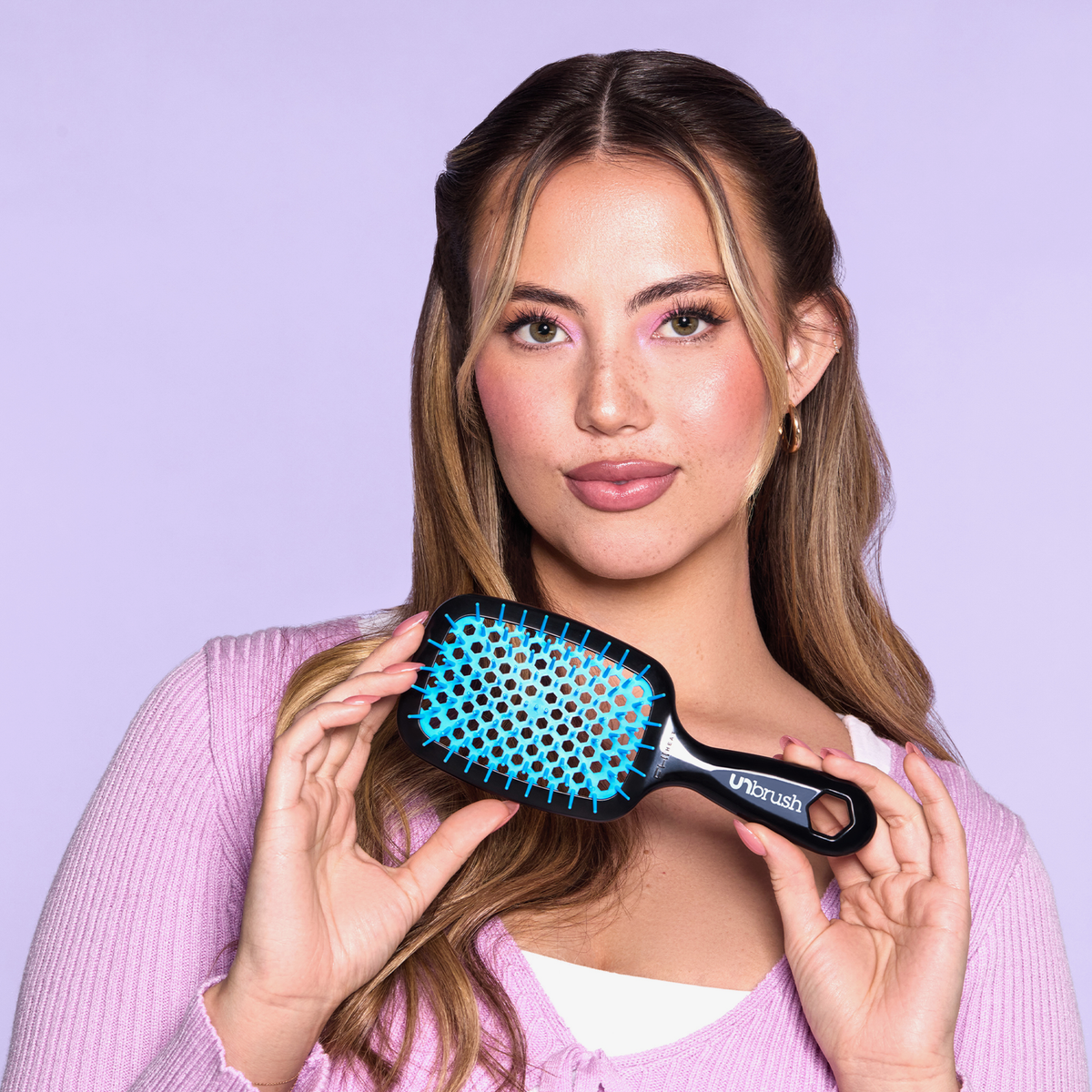 TenderGlide Detangling Brush for Curly & Coily Hair