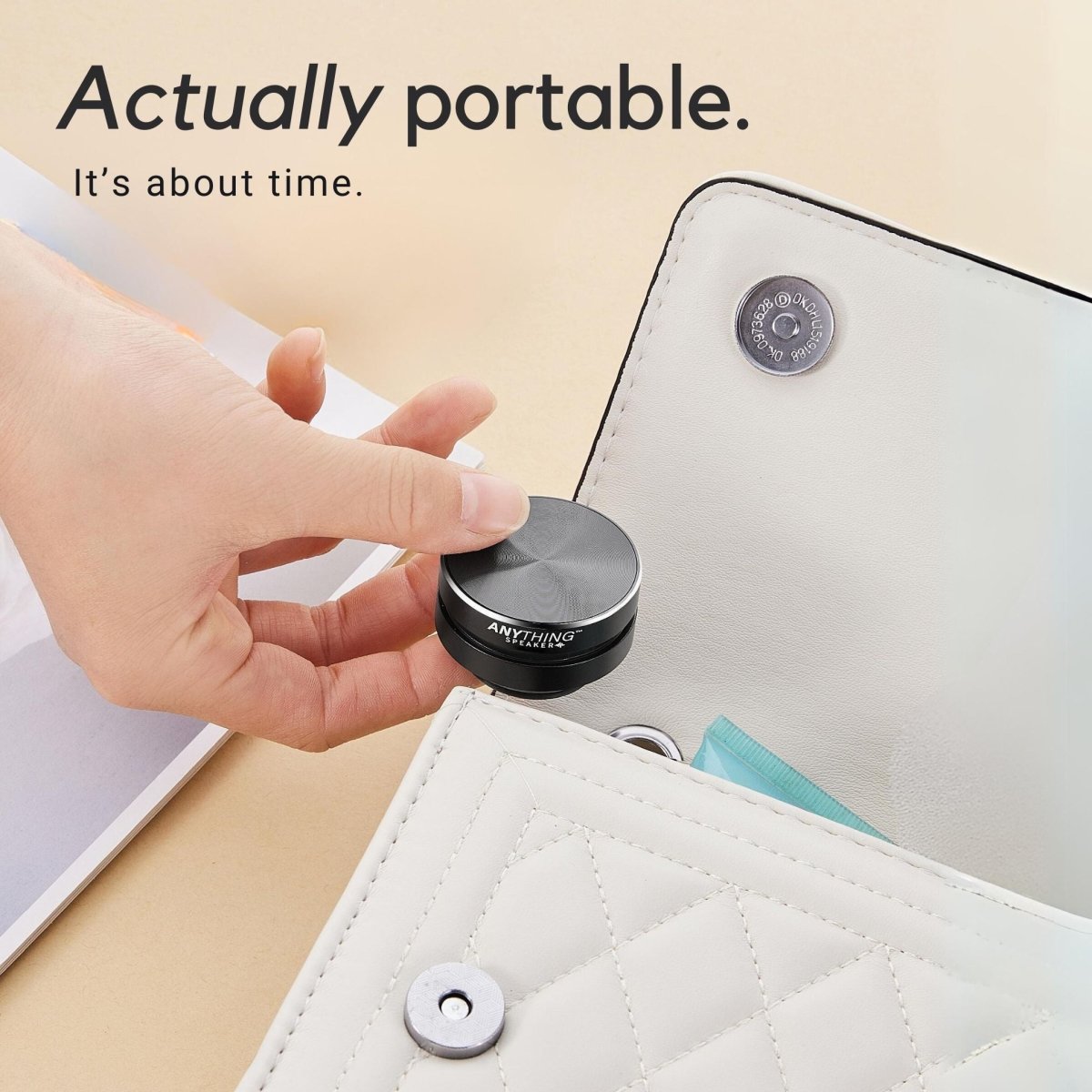 Turn Anything Into A Speaker! Bluetooth, Portable, Vibration-Powered Sound - Anything Speaker