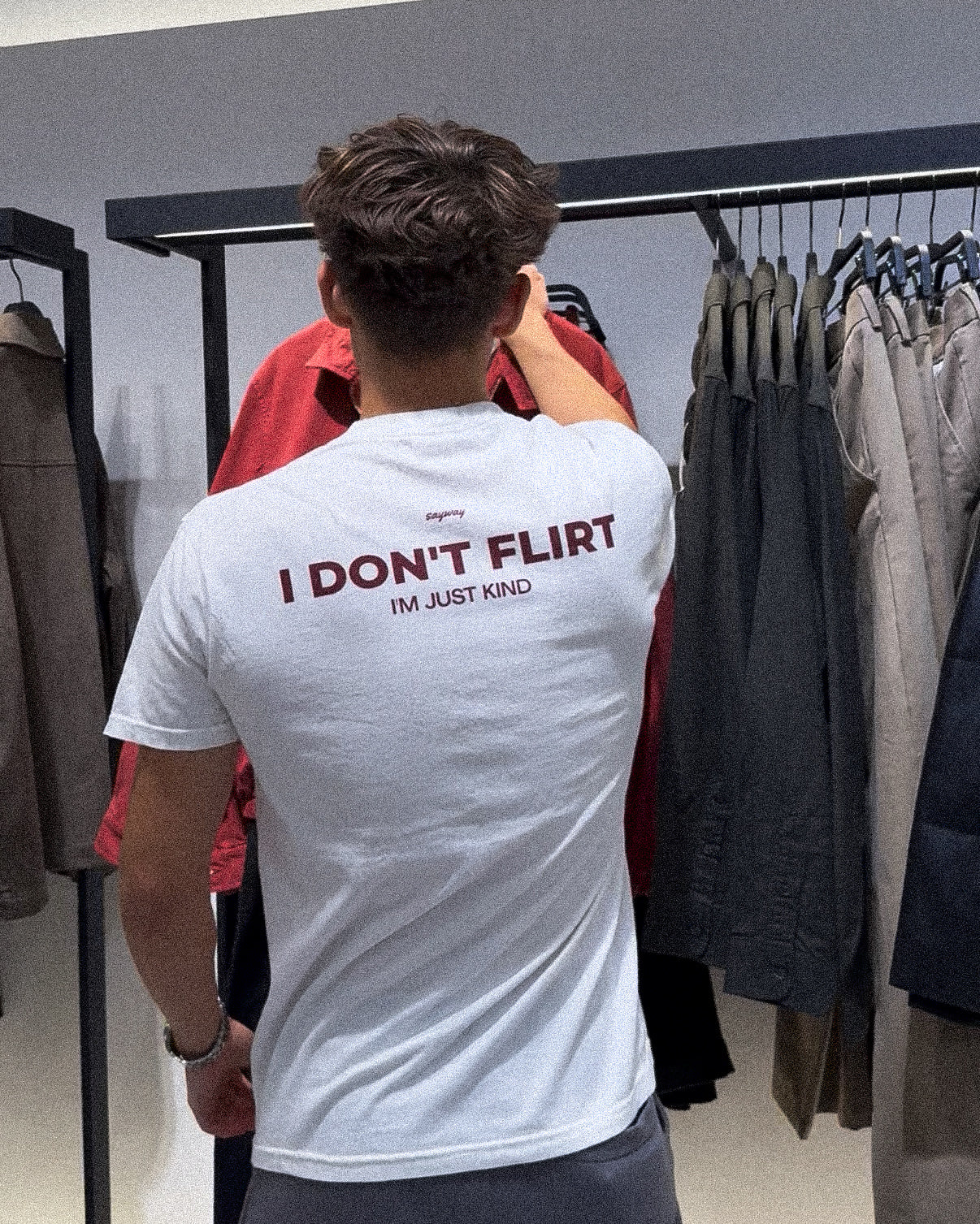 I Just Can't Flirt Hoodie