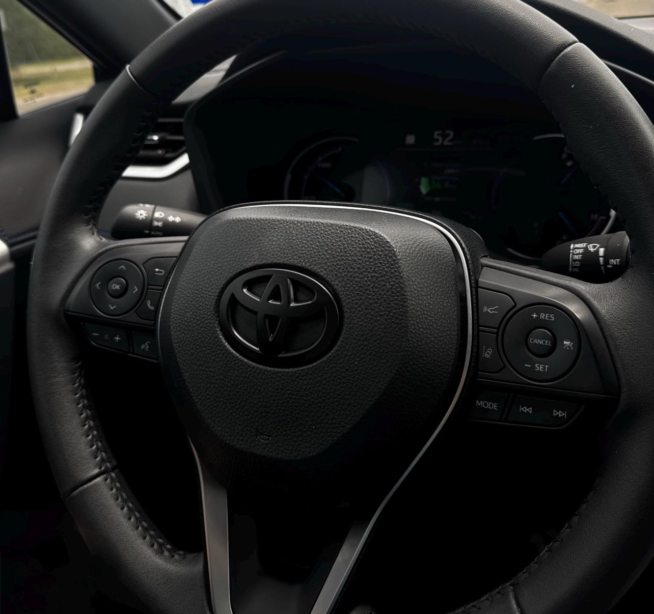 The Steering Wheel Emblem Cover