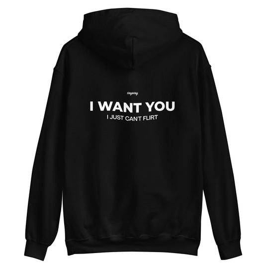 I Just Can't Flirt Hoodie