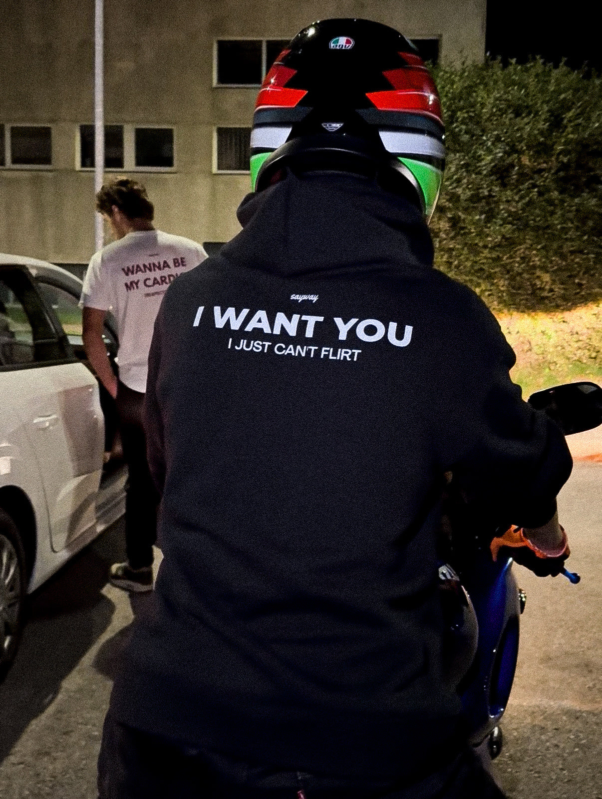 I Just Can't Flirt Hoodie