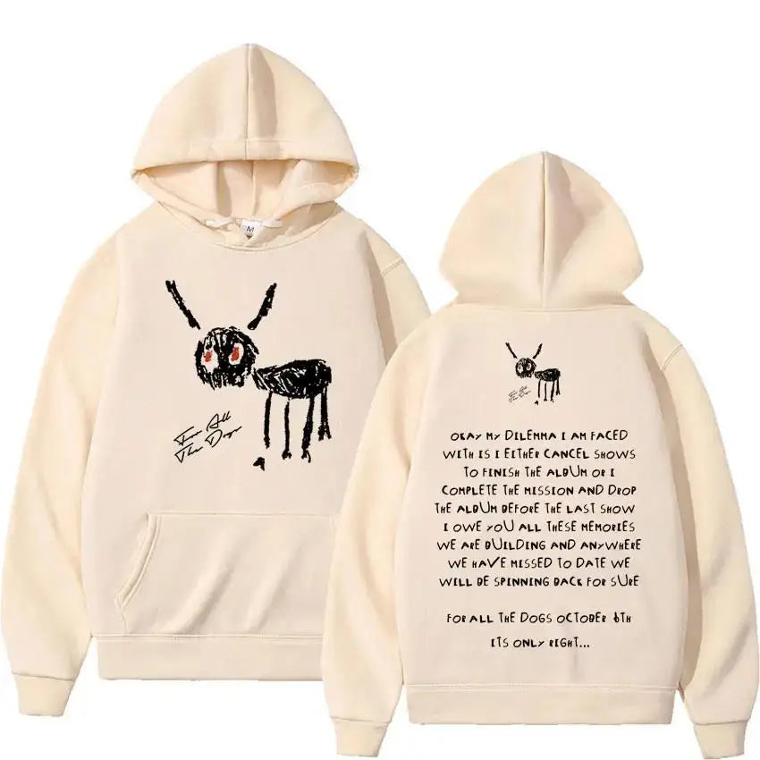 For All The Dogs Unisex Oversized Hoodie