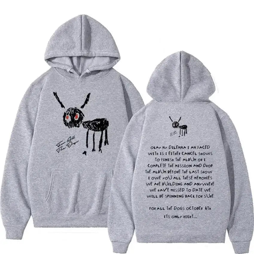 For All The Dogs Unisex Oversized Hoodie